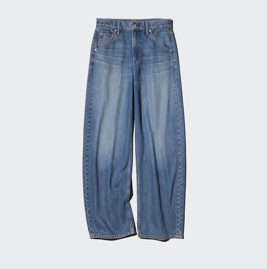 유니클로 배기커브진 67blue 상품이미지1