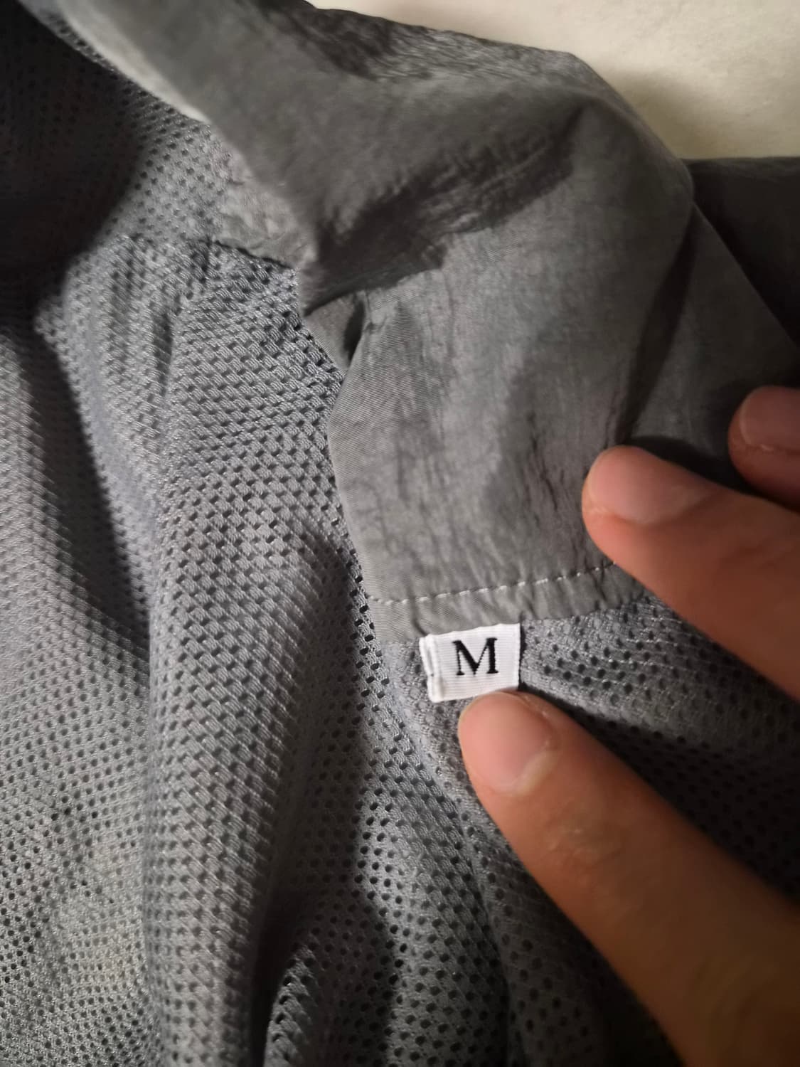 CP컴퍼니 나일론 오버셔츠 그레이 M사이즈 상품이미지6