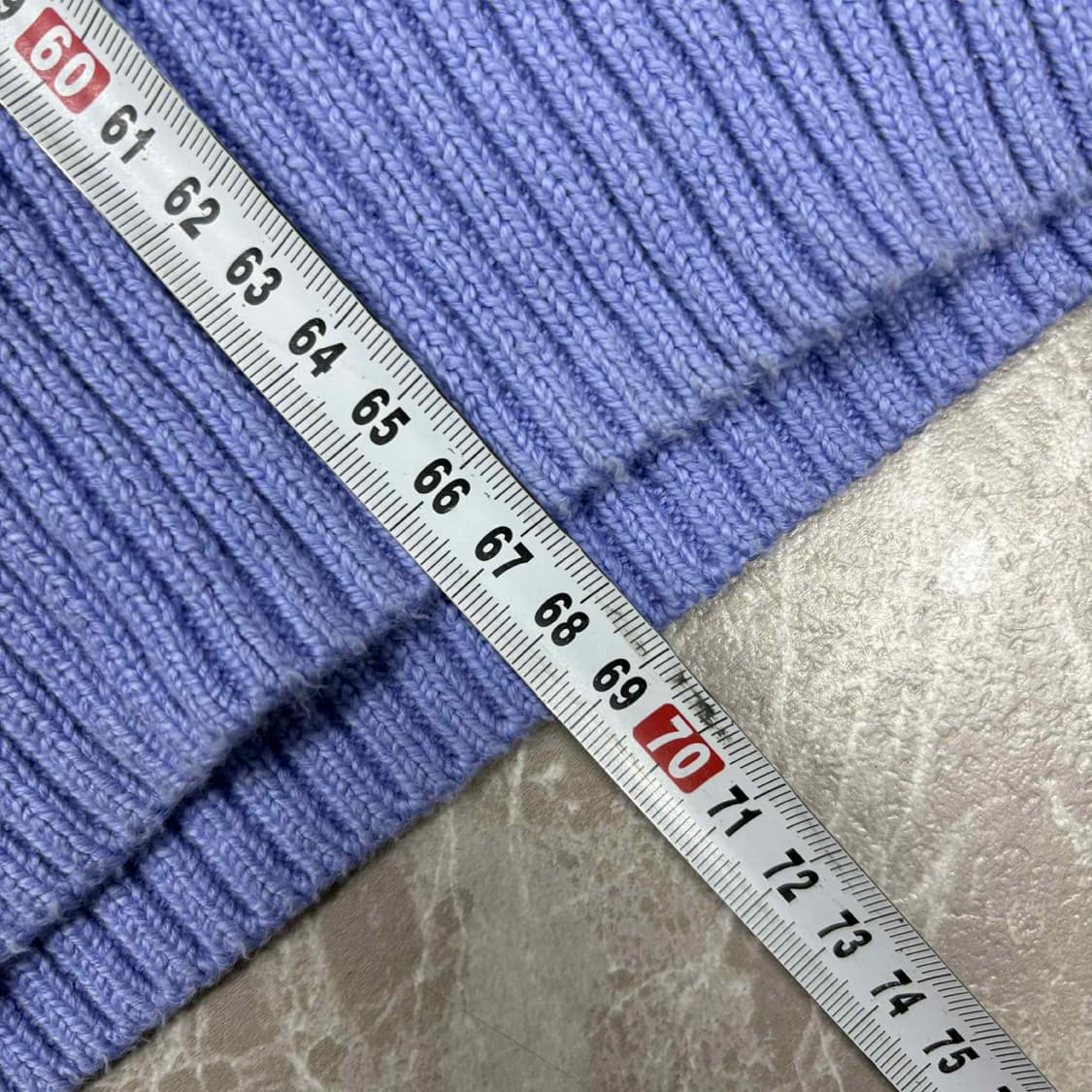 *최신형 폴로 랄프로렌 큐알택 퍼플 코튼 케이블 맨즈라인 크루넥 니트(L 상품이미지5