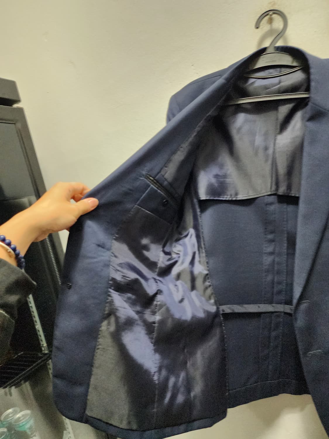 지오송지오 네이비 남성 정장 세트 상품이미지5