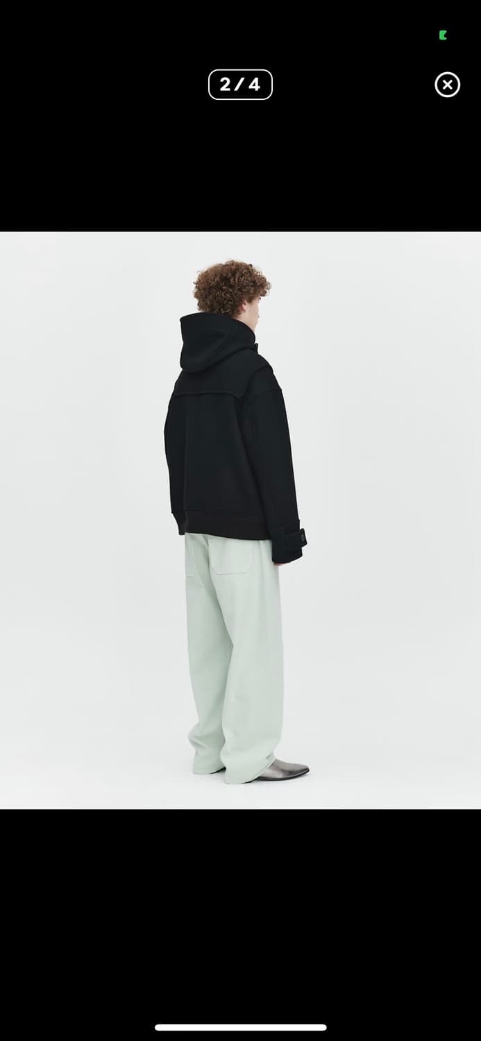 [22FW] 애프터 프레이 세이건 더플 블루종 블랙 상품이미지2