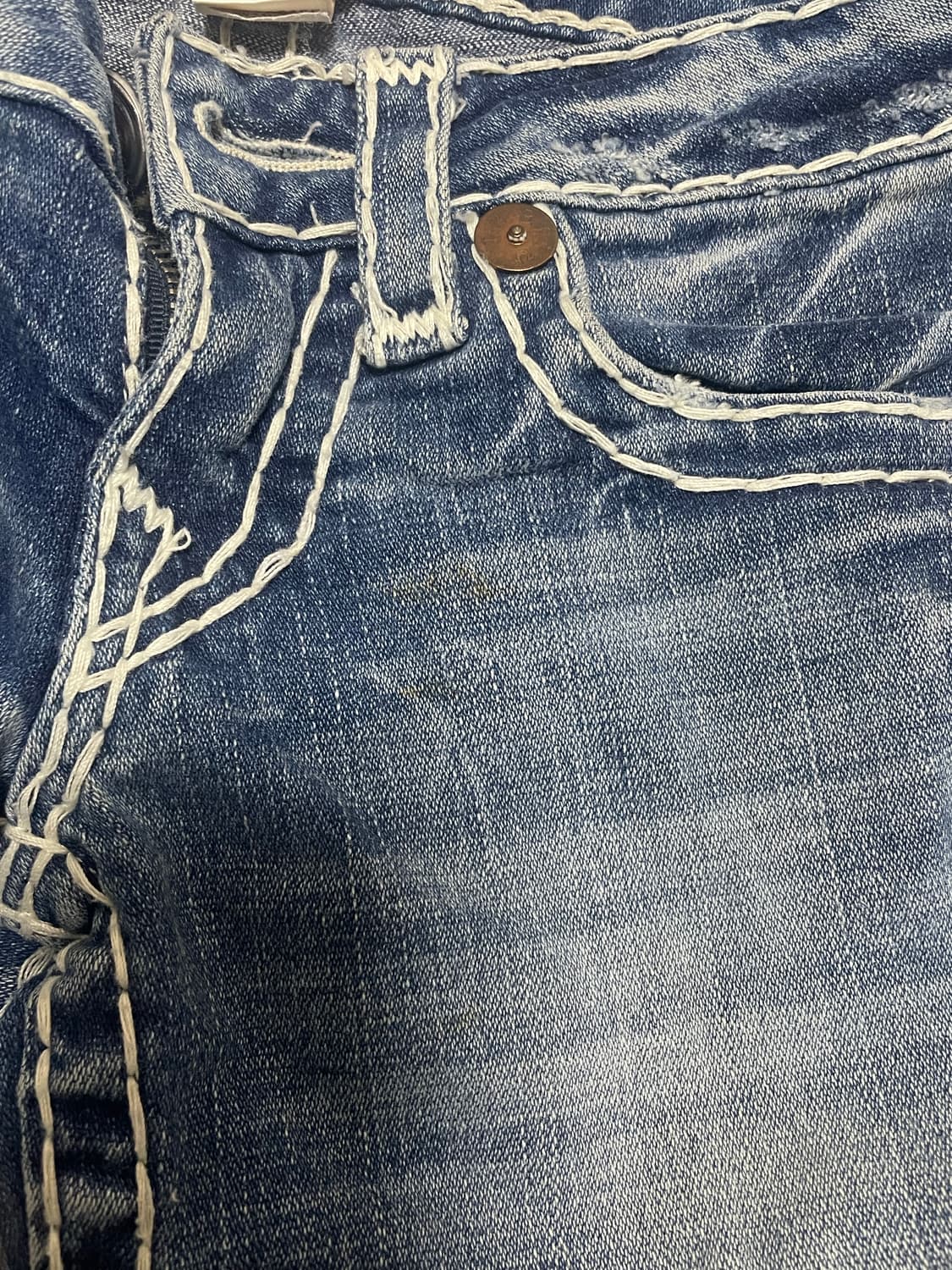 트루릴리전 부츠컷 데님팬츠 상품이미지6