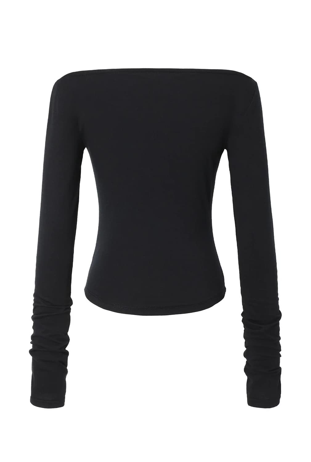 쓰리타임즈 blush tee 블랙 (M) threetimes 블러쉬 티 상품이미지2