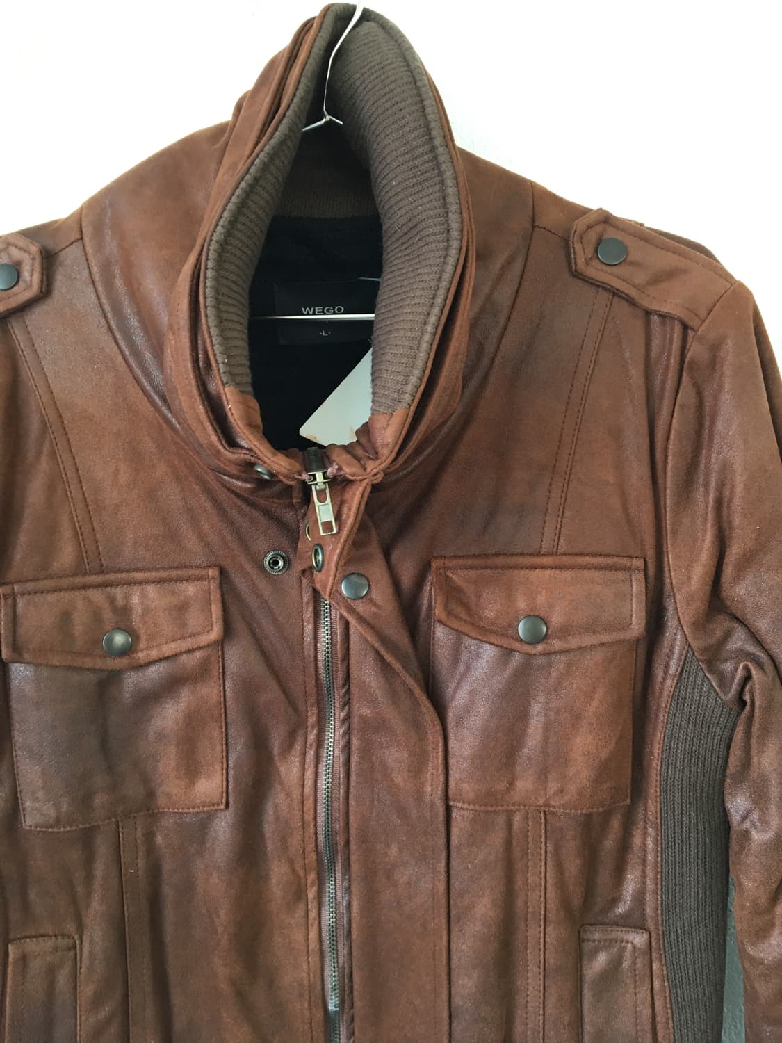 High neck washing coating zip up 상품이미지5