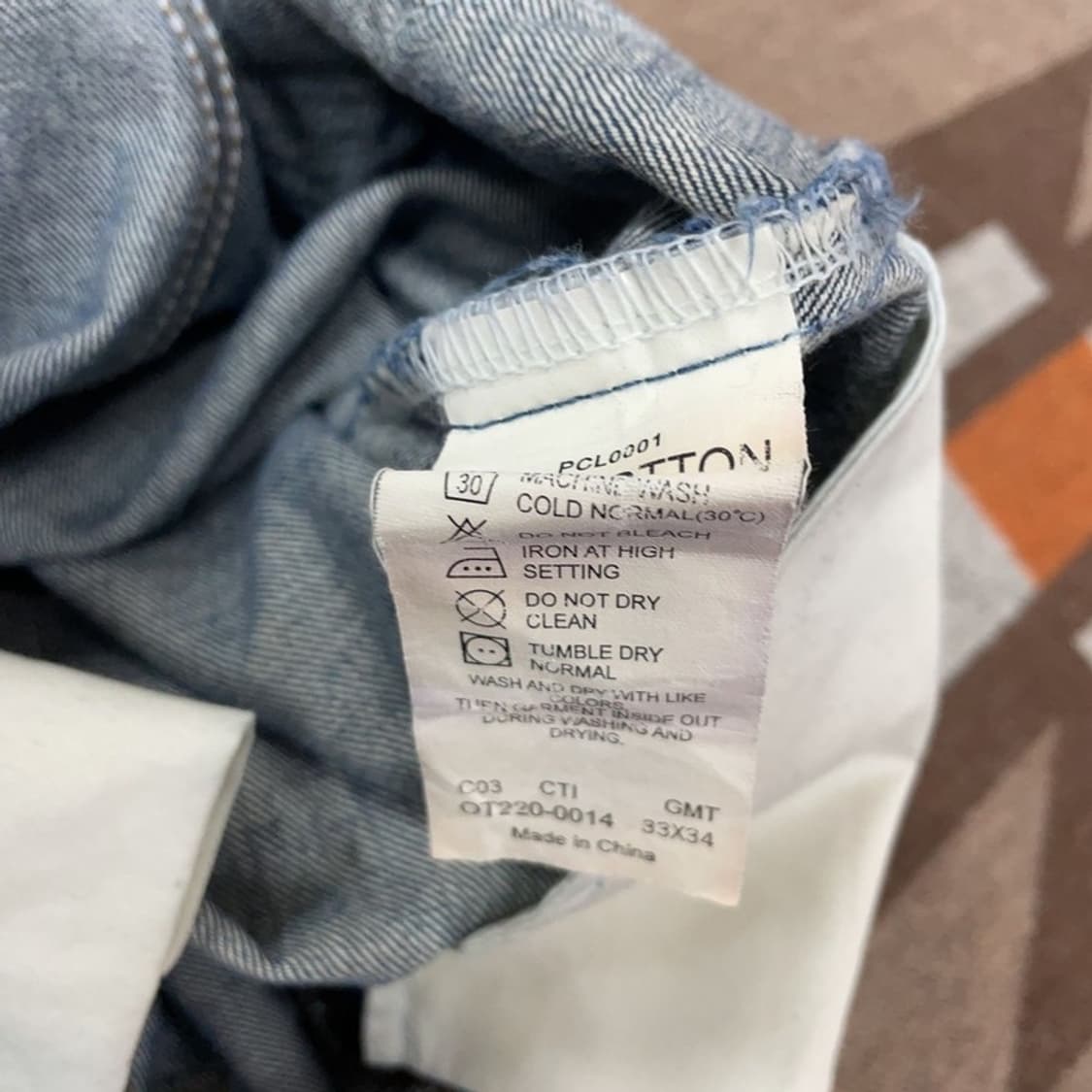 [30인치] 리바이스 OT220 오렌지탭 청바지 상품이미지8