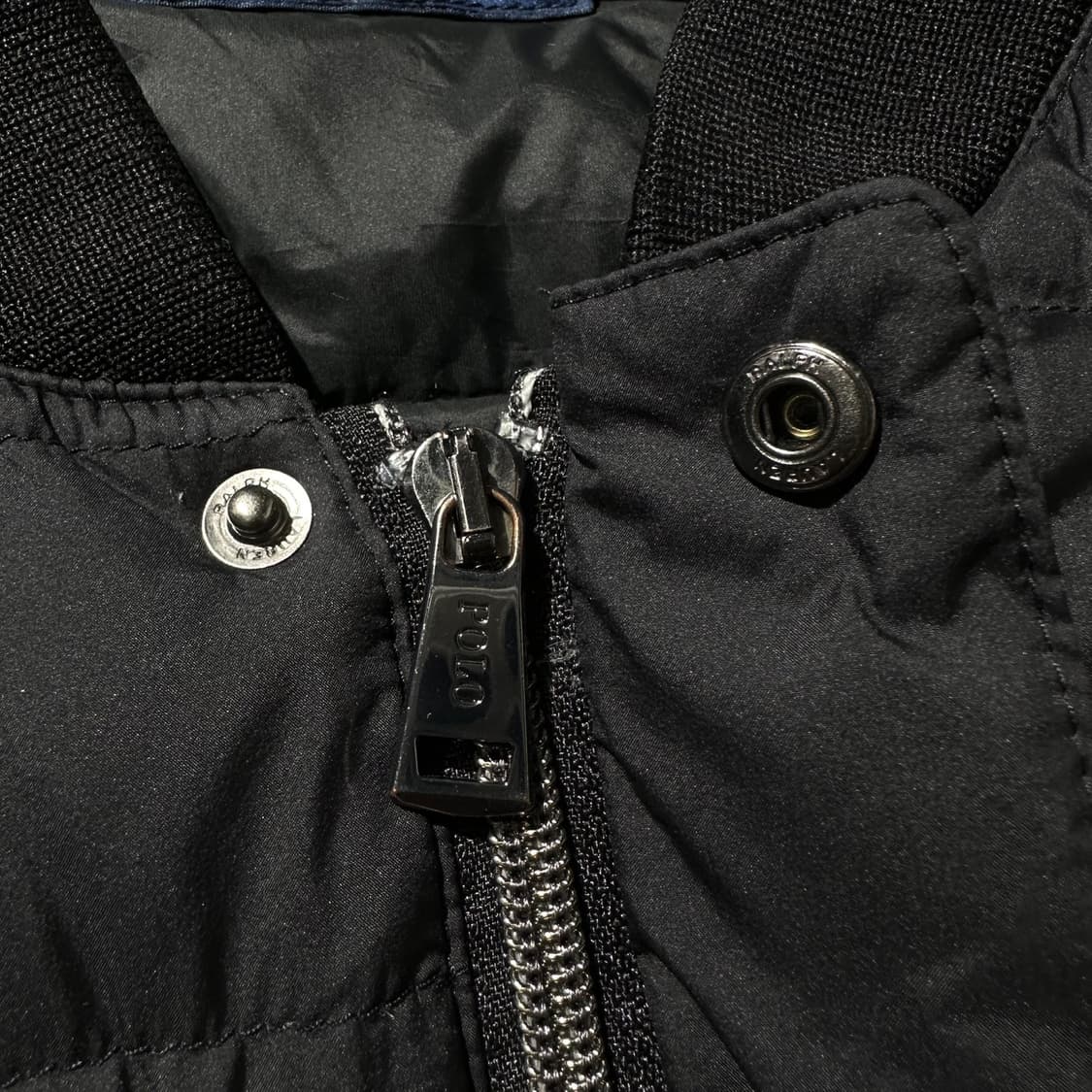 폴로 랄프로렌 덕다운 경량 패딩 블루종 자켓 블랙 상품이미지6