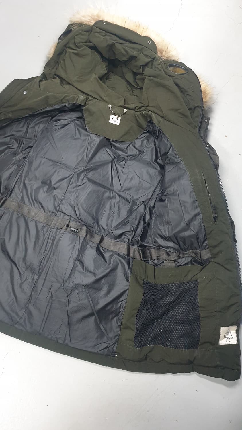 C.P. Company  렌즈 카키 패딩100 상품이미지7