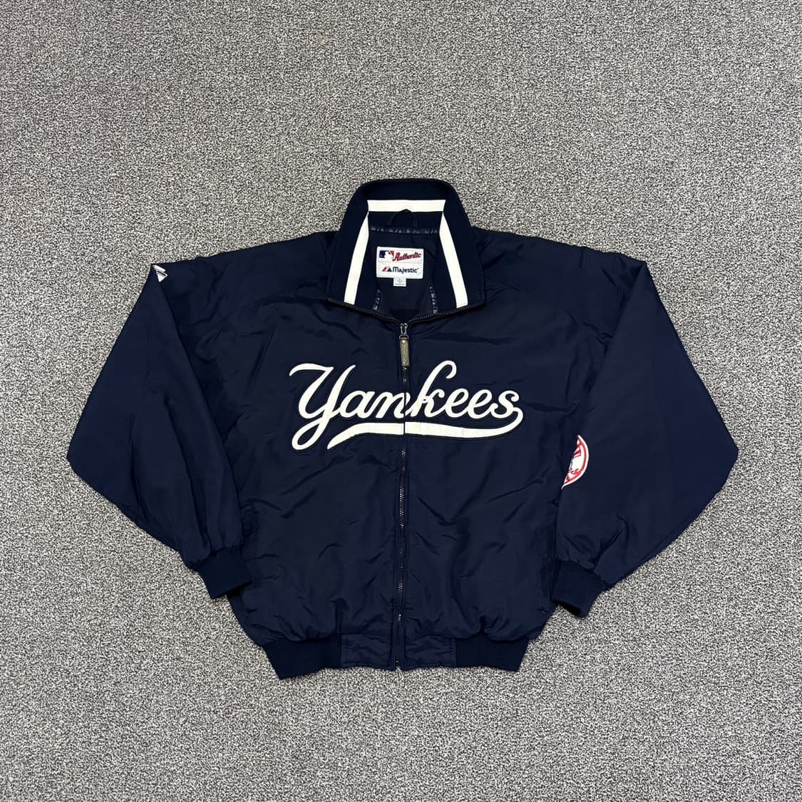 90s 빈티지 마제스틱 양키스 덕아웃 자켓 상품이미지1