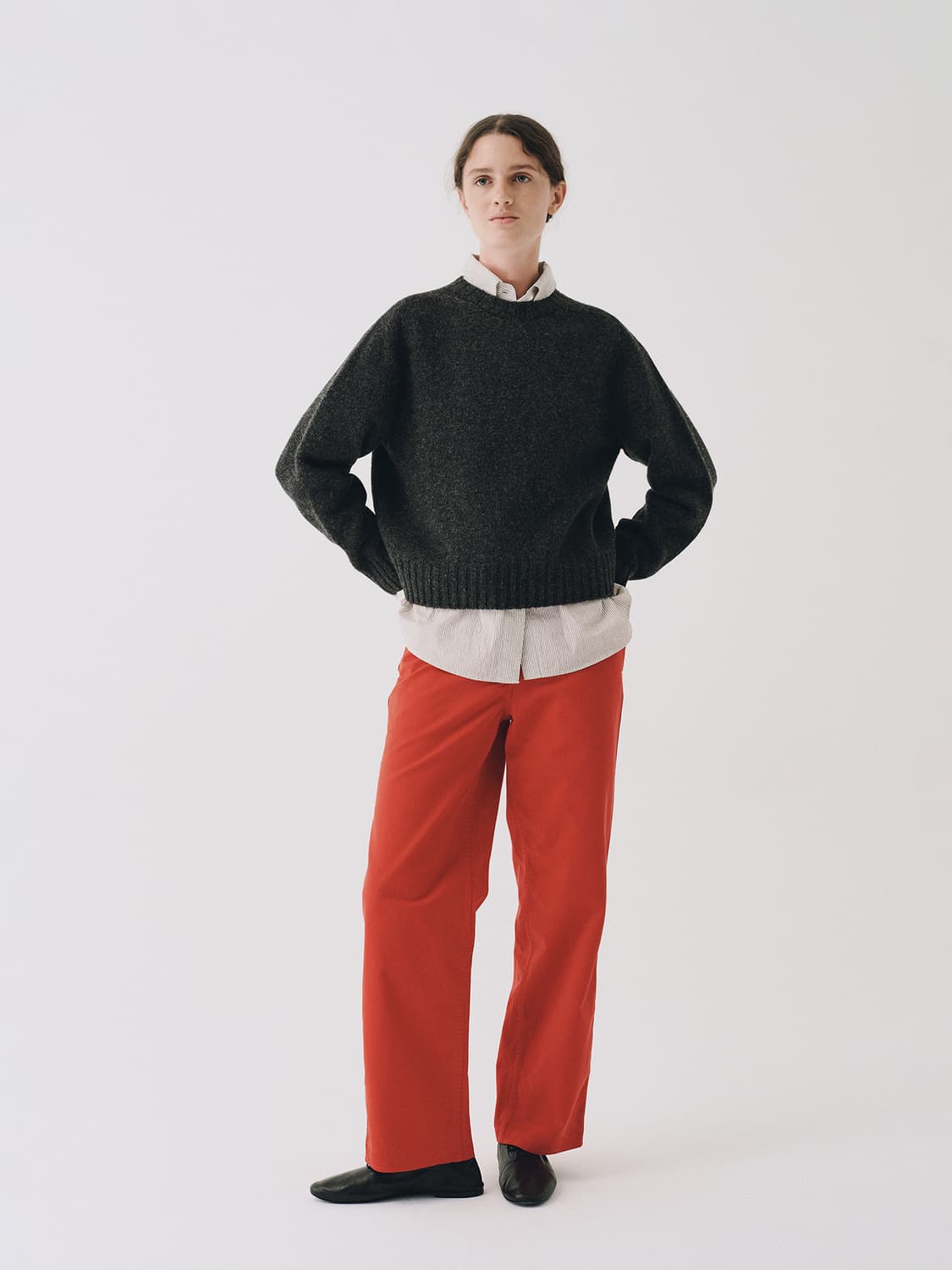 낫띵리튼 카펜터 팬츠 레드 상품이미지4