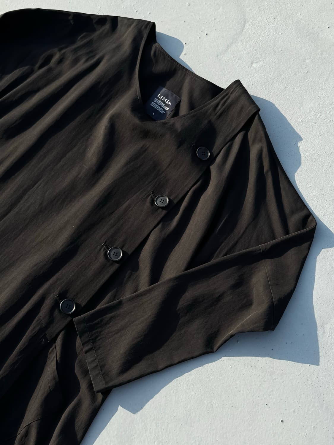 Limi Feu Asymmetrical Button Dress 상품이미지2