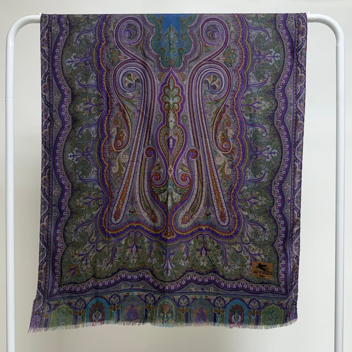 Etro 에트로 울 실크 머플러 스카프 상품이미지3