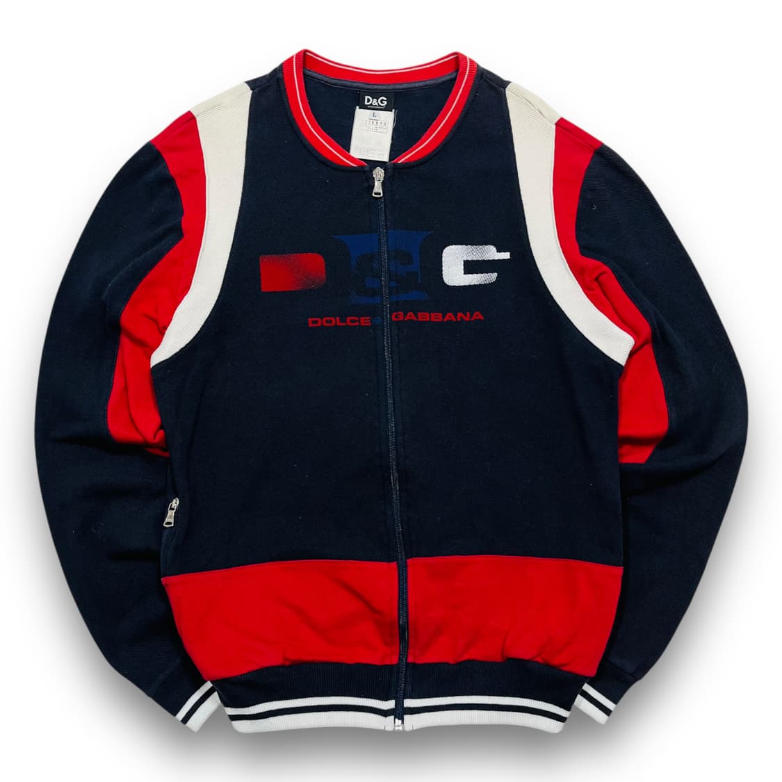 돌체 앤 가바나 OG y2k 크루넥 럭셔리 로고 집업 자켓 상품이미지2