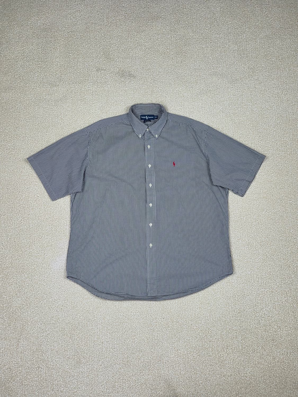 [폴로 랄프로렌] 블레이크 깅엄 체크 반팔 셔츠 | S00108 상품이미지1