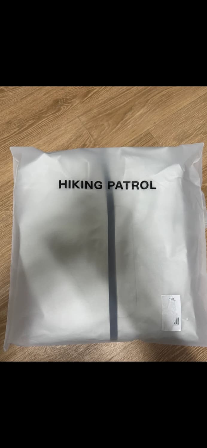 Hiking patrol 화이트 후드 바람막이 상품이미지3