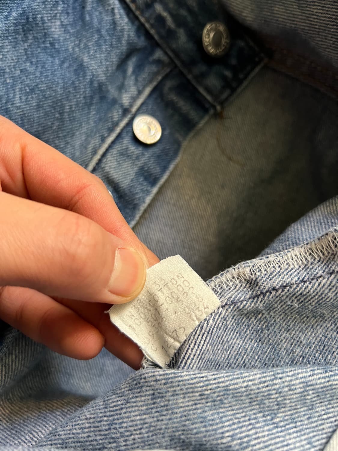 [38]80's 리바이스 501XX USA Made 데님 팬츠 S34 상품이미지8