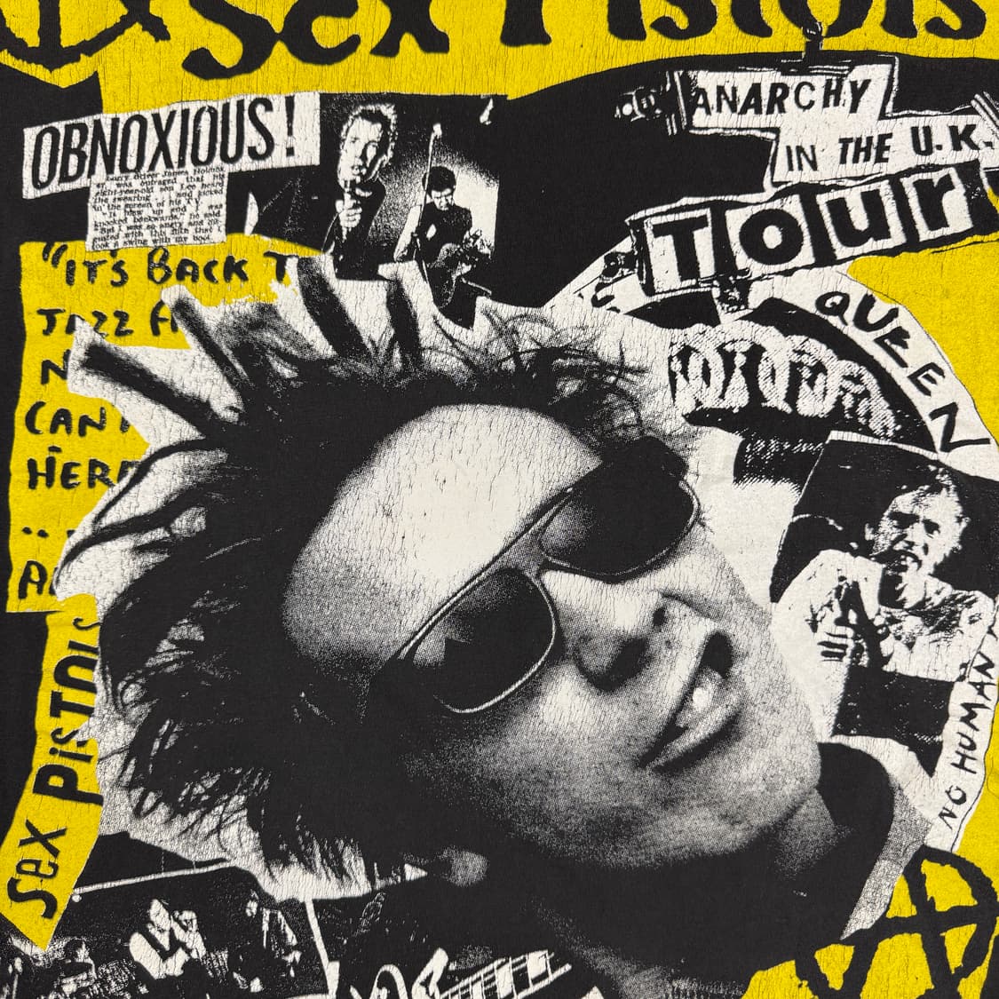 빈티지 Sex Pistols 섹스피스톨즈 유로 부트 티셔츠 상품이미지4