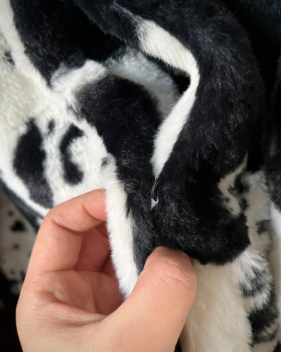 Jpn Vintage Dalmatian Faux Fur Long Coat 상품이미지9