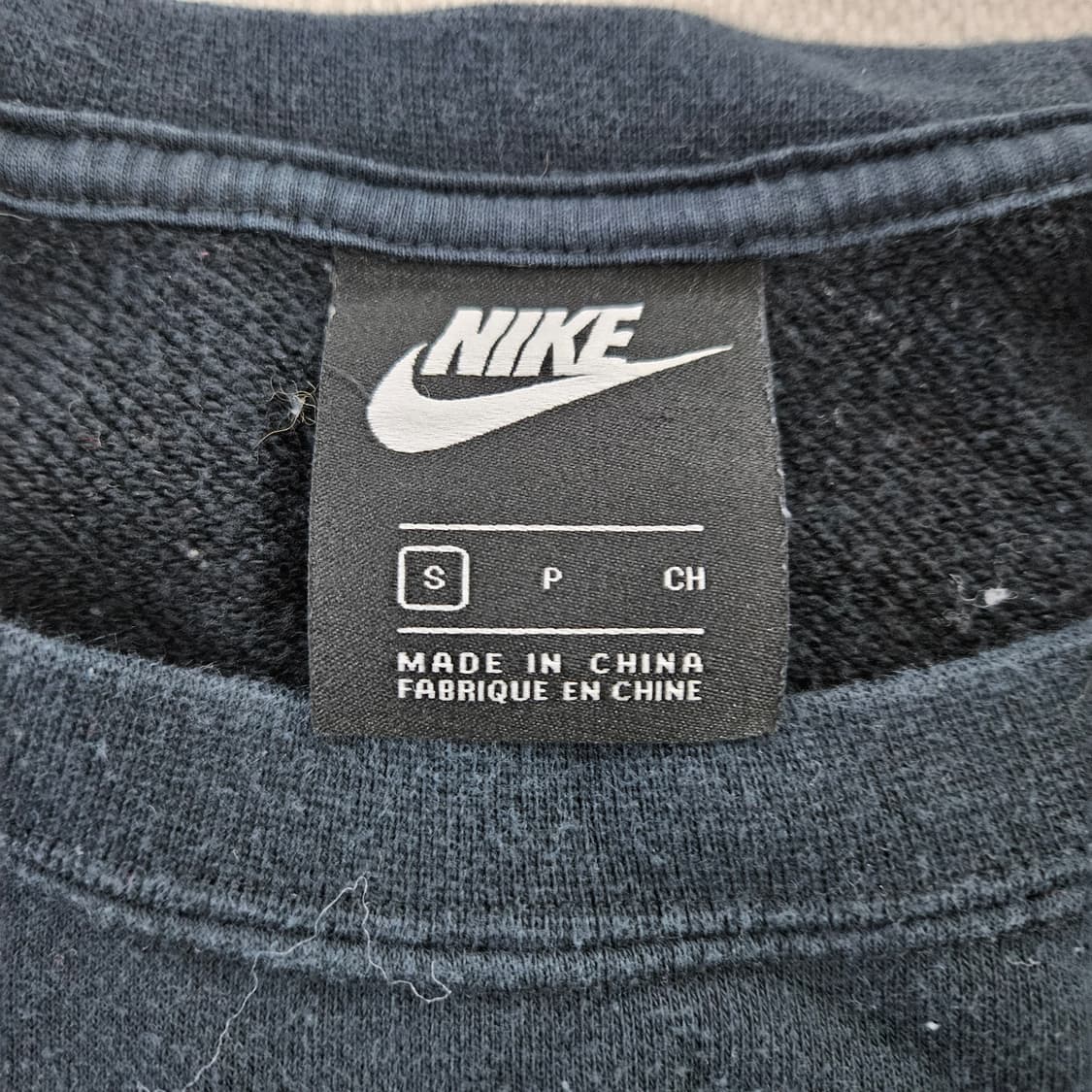 [S] 나이키 스우시 블랙 맨투맨 0115YH2 상품이미지3