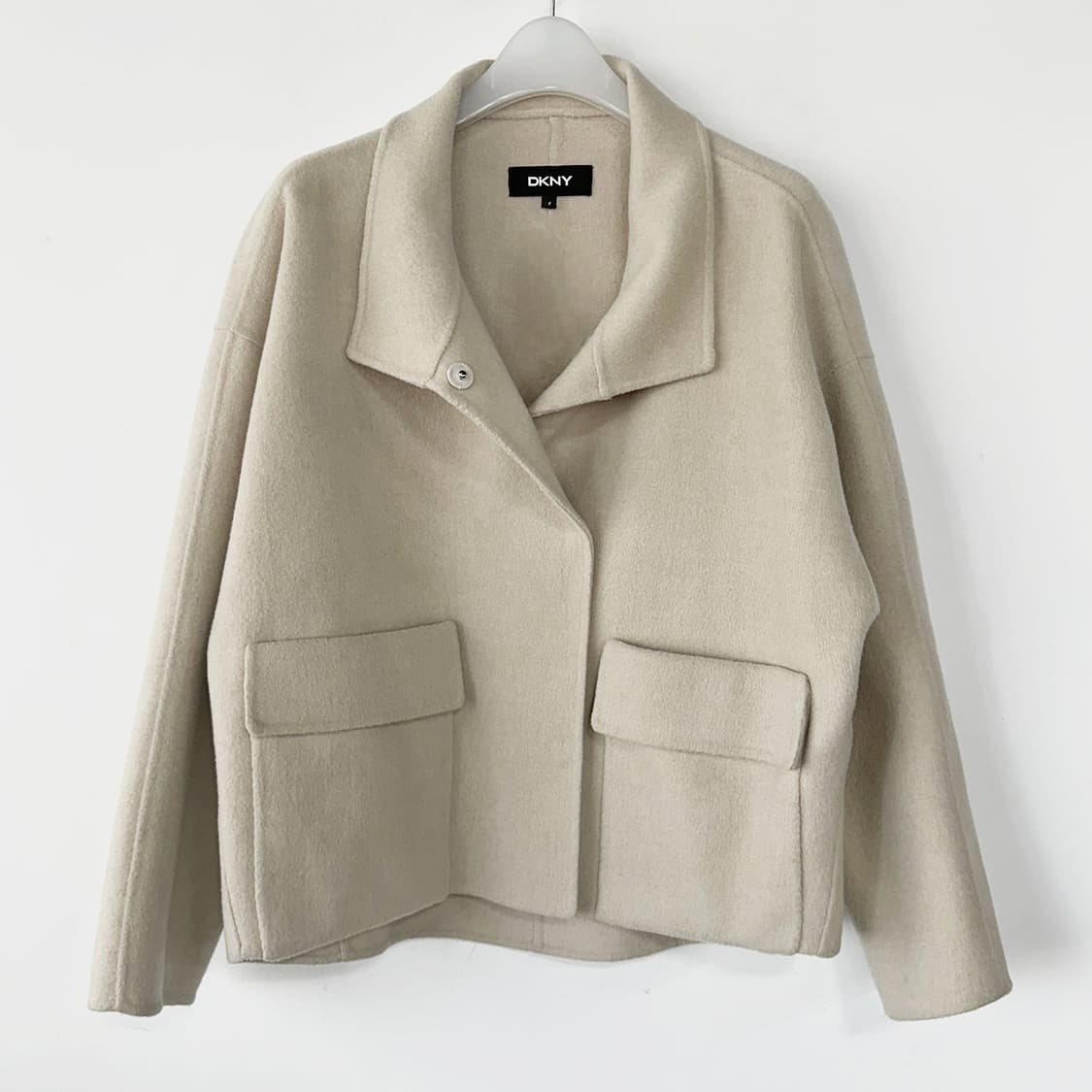 DKNY 울캐시미어 하프 코트 상품이미지1