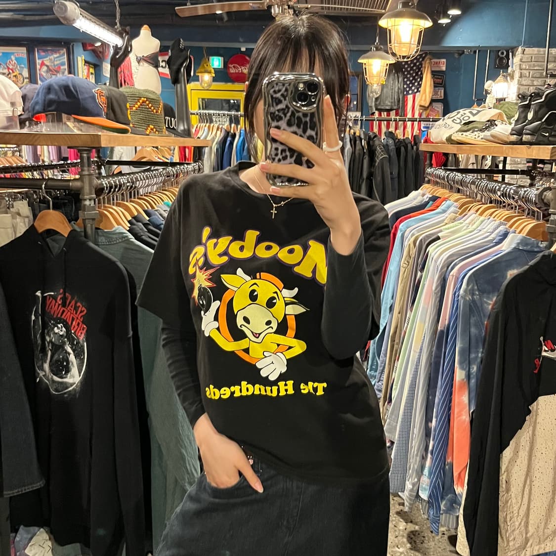 The Hundreds 더헌드레드 무비스 카툰 반팔 티셔츠 상품이미지2