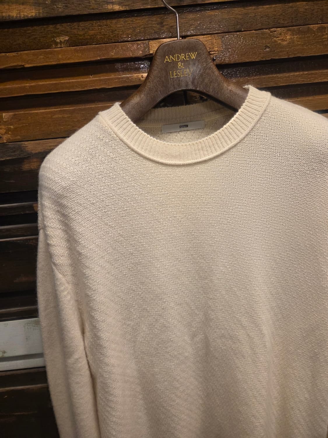 시스템 니트 상품이미지2