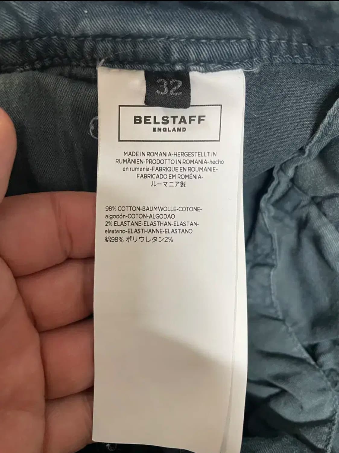 Belstaff  벨스타프 남성 조거 카고 면 바지 32 사이즈 상품이미지7