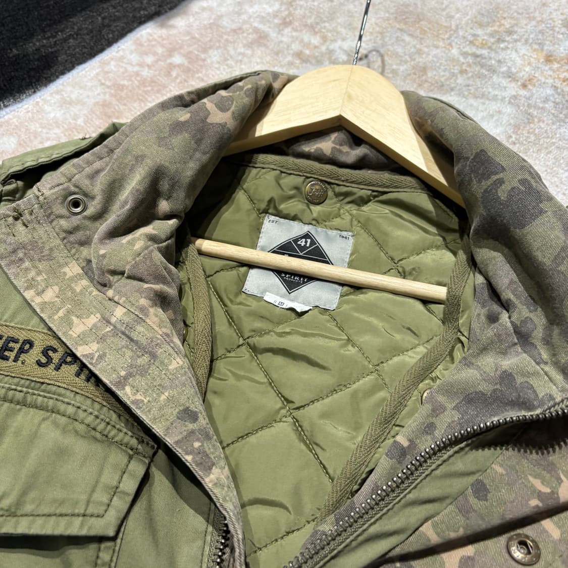 Jeep 빈티지 패치 야상 자켓 상품이미지5