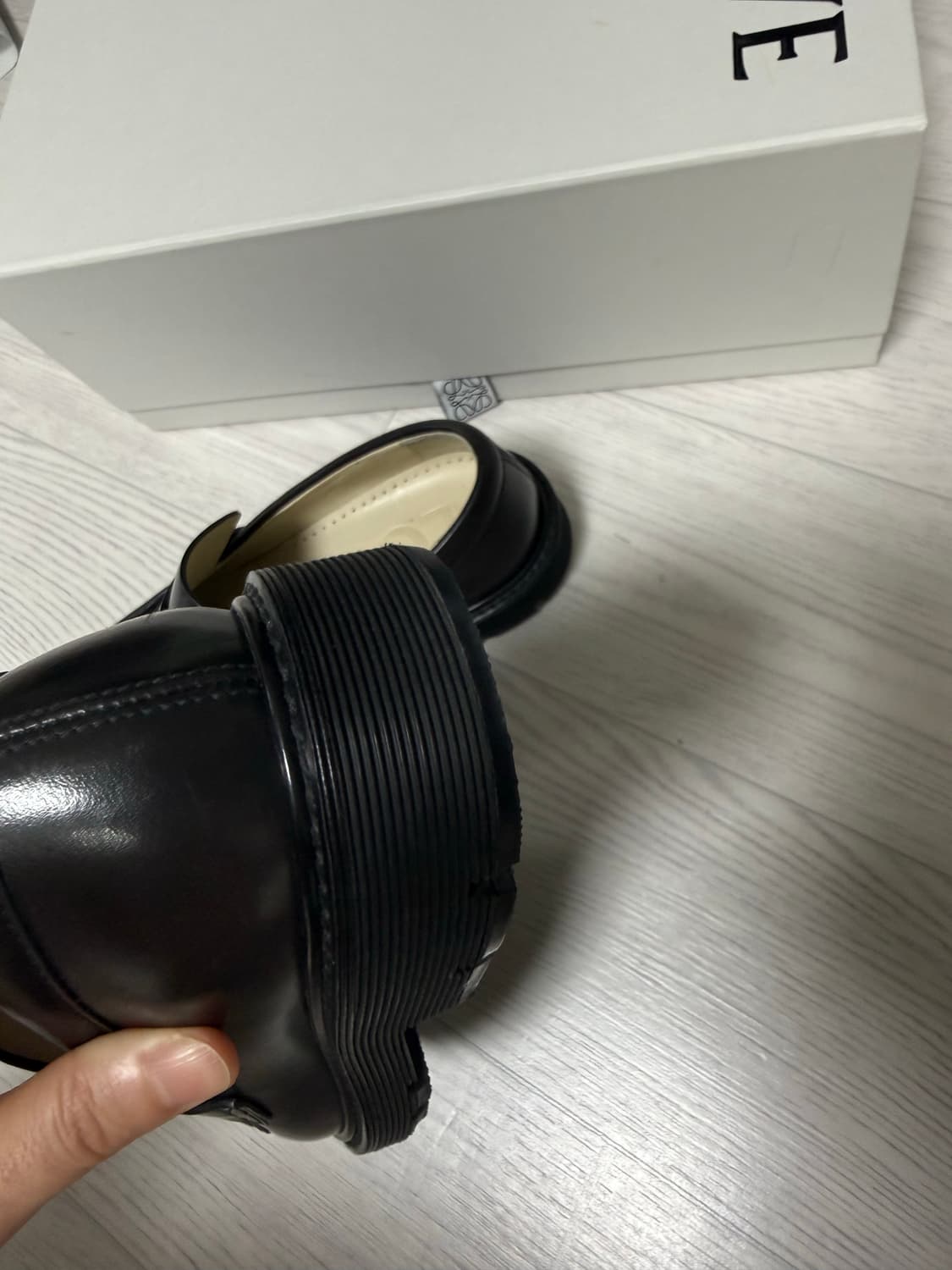 (LOEWE) 로에베 블레이즈 브라운 플랫폼 로퍼 35 상품이미지7