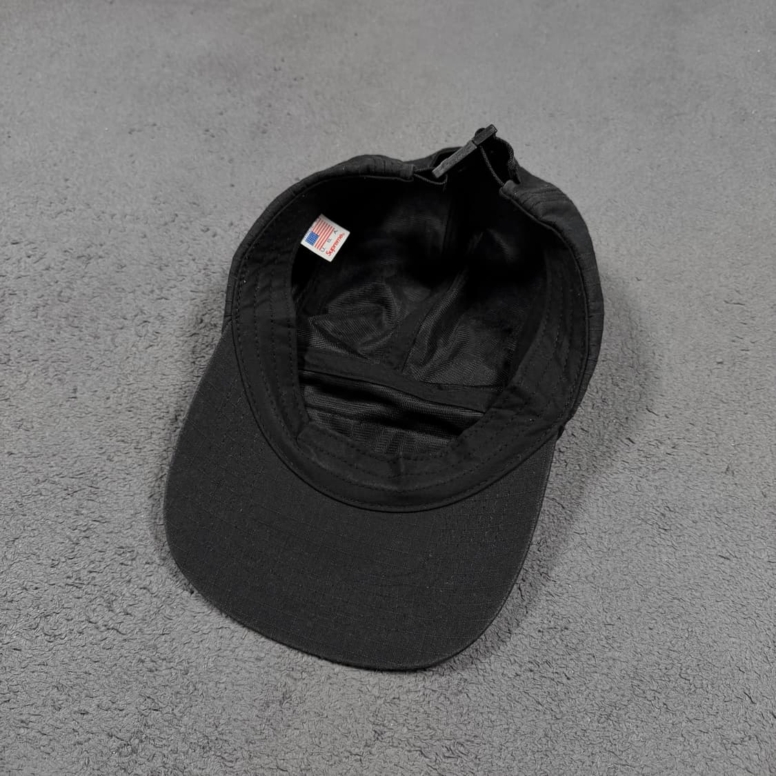 Supreme 슈프림 밀리터리 블랙 캠프캡 상품이미지5
