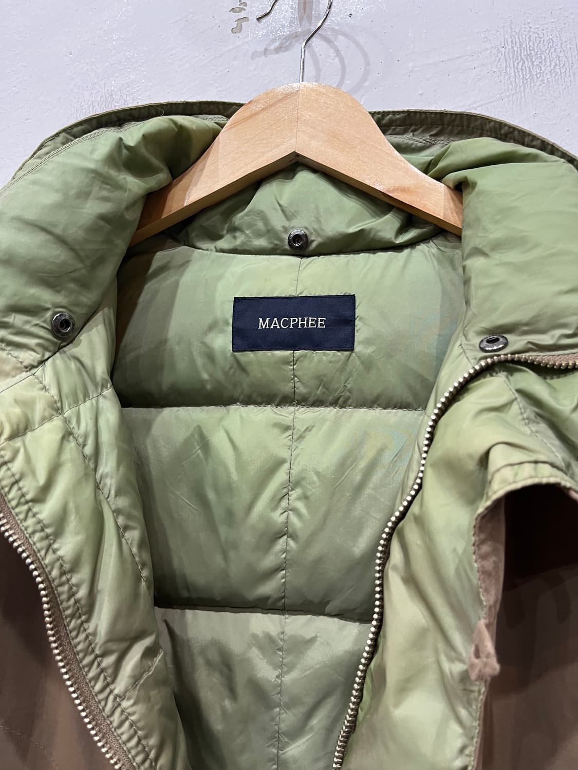 MACPHEE 덕다운 패딩 봄버자켓 우먼즈 상품이미지6