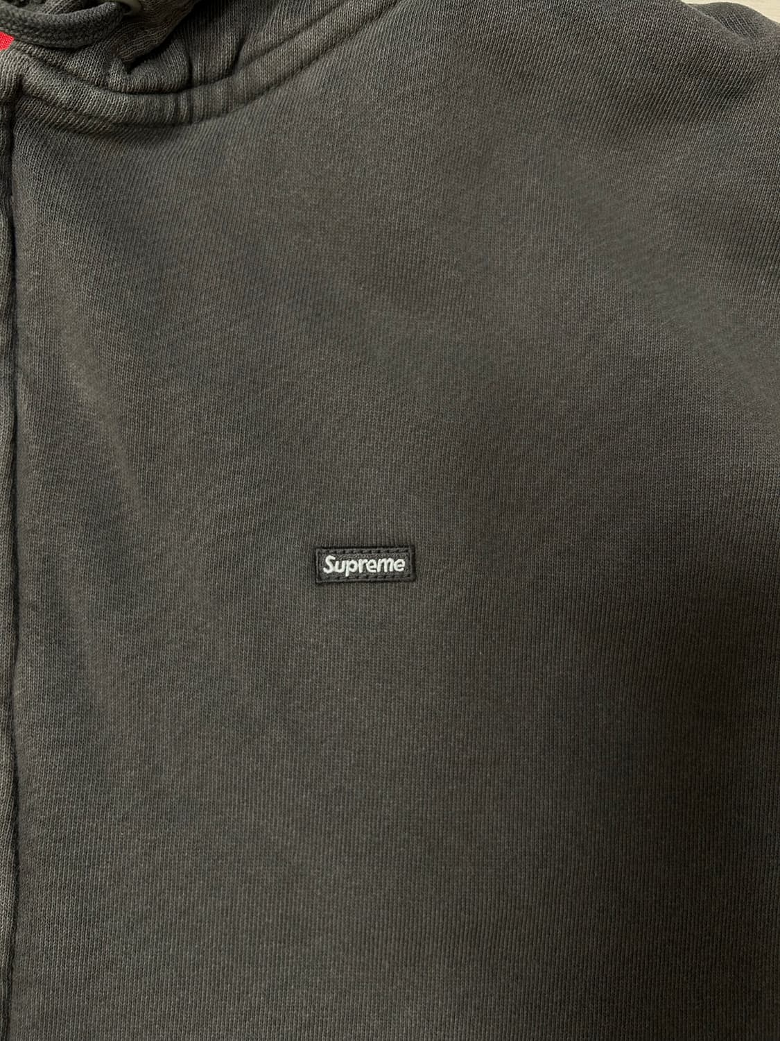 (XL) 슈프림 오버다이드 스몰박스로고 후드집업-24ss 상품이미지4