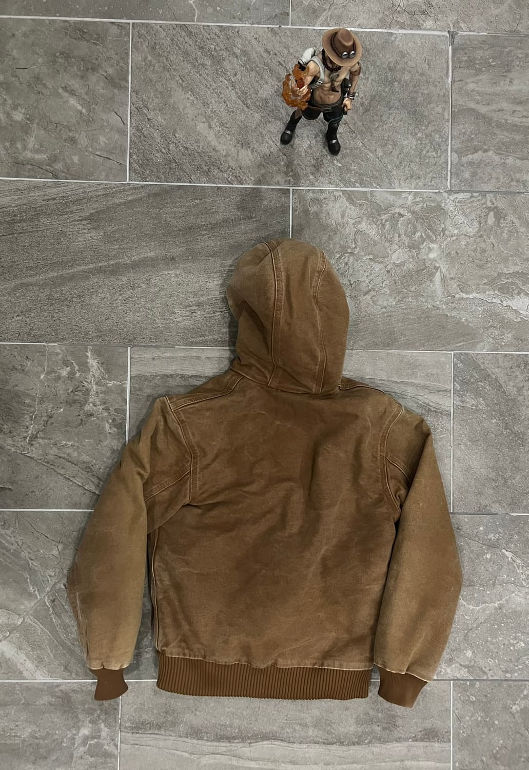 (L) 칼하트 후드 덕 액티브 보이즈 자켓 YYJ130 BRN 브라운 상품이미지2