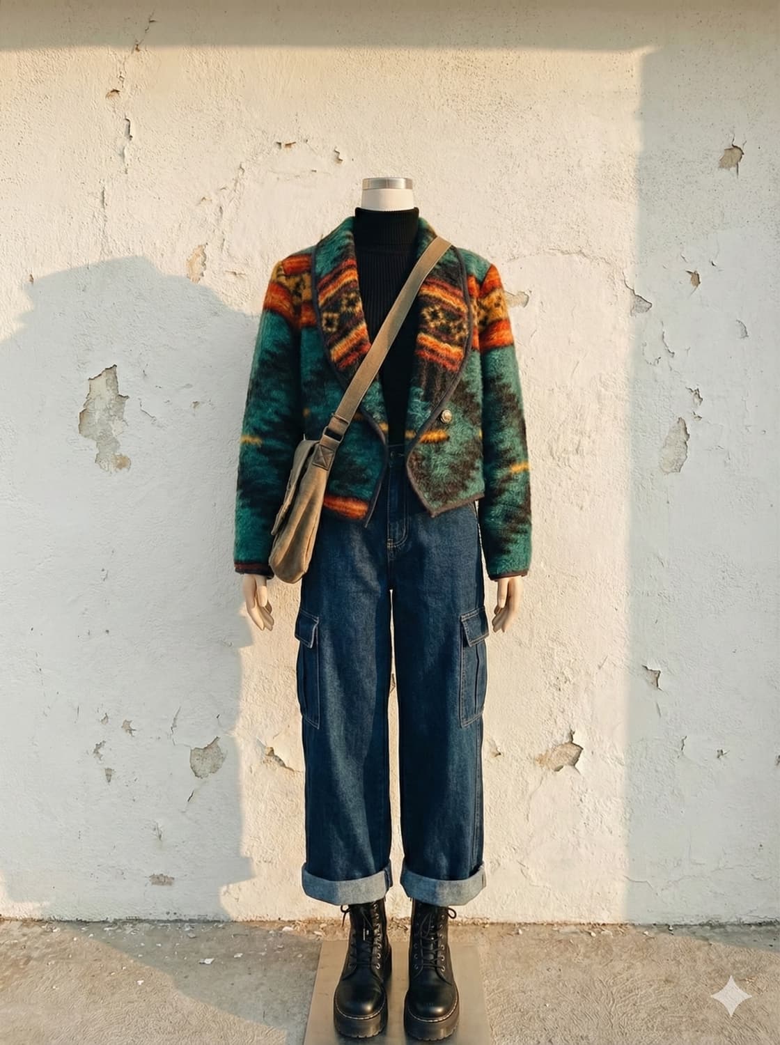 빈티지 나바호 패턴 자켓 상품이미지2