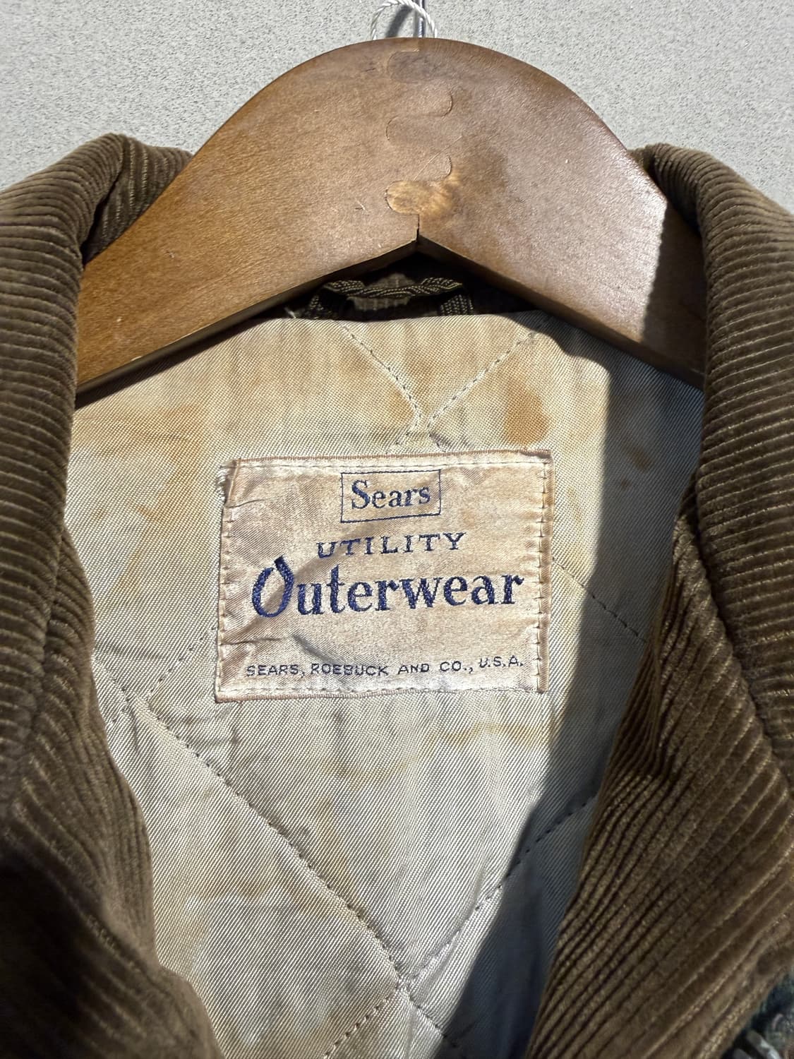 70s 시어스 코듀로이 자켓 XL 상품이미지3