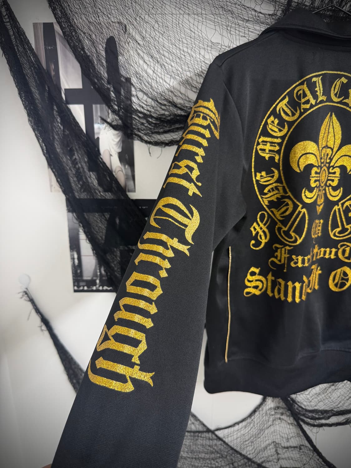 Fleur lettering printed jersey 상품이미지4