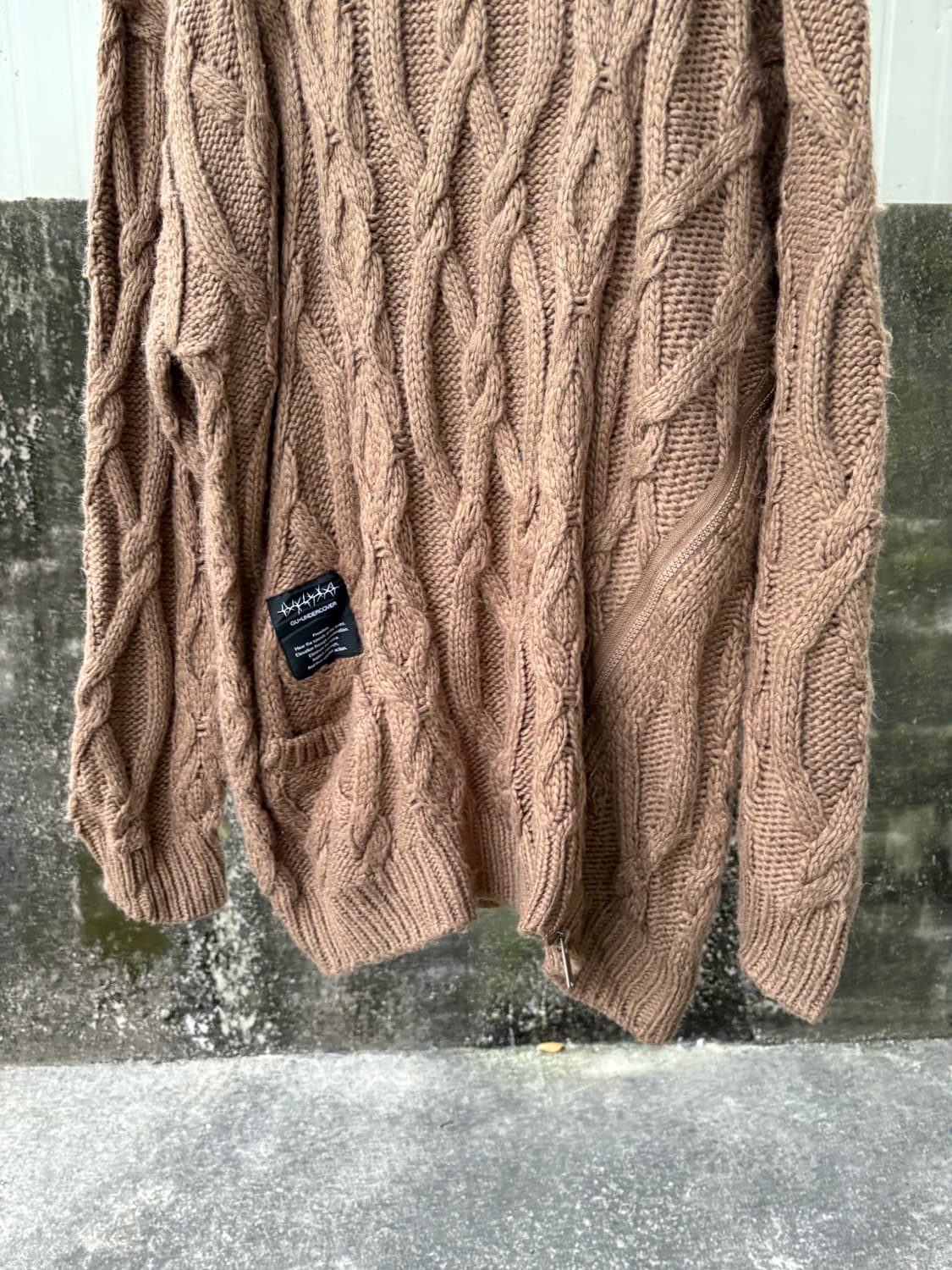 언더커버 x 지유 오버핏 니트 상품이미지5