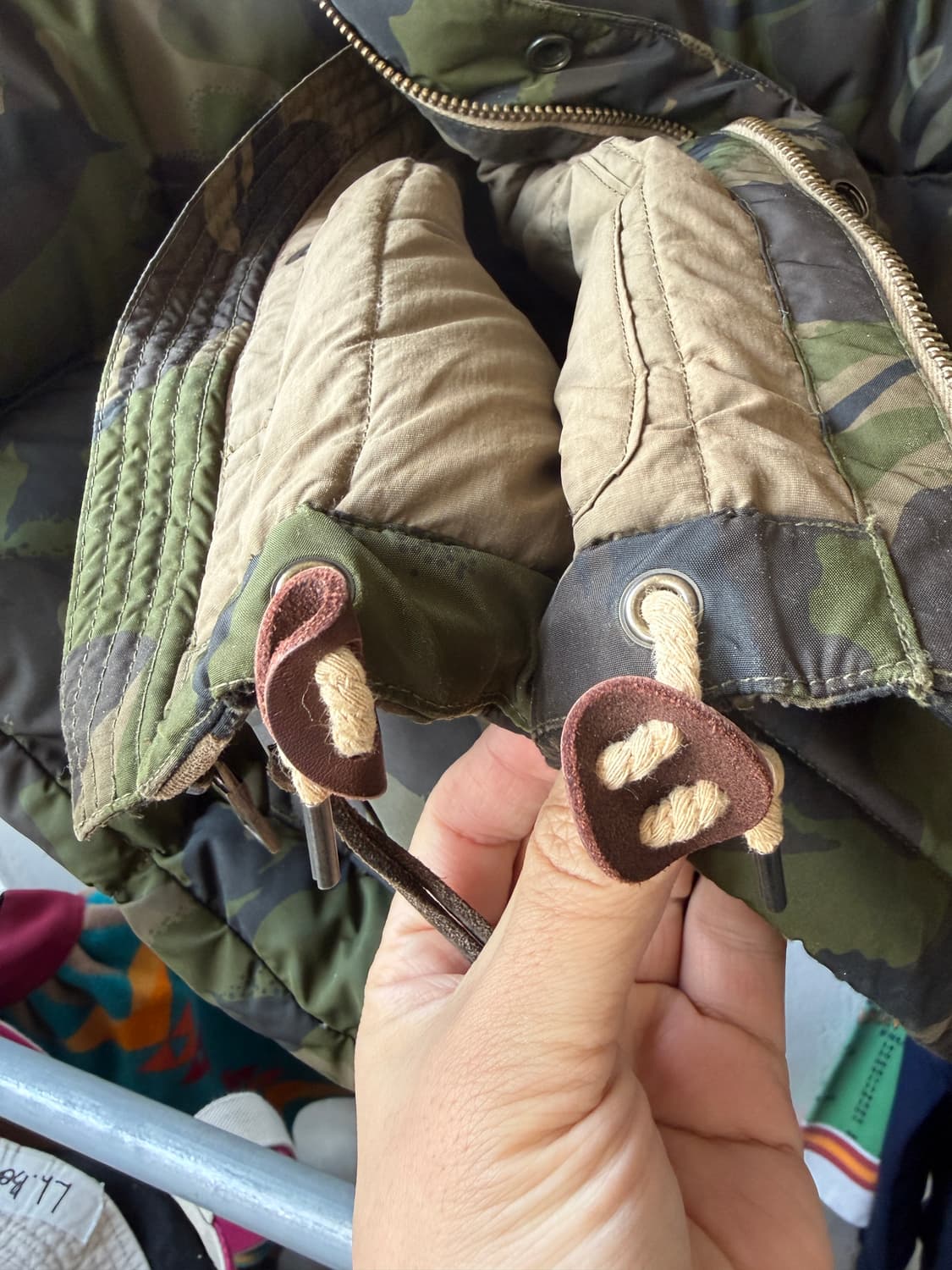 00‘s Polo by Ralph Lauren 카모 다운 베스트 (L) 상품이미지6