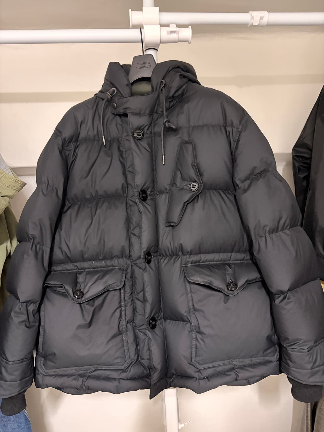 이스트로그 RAF 다운 파카 블랙 XL  상품이미지1