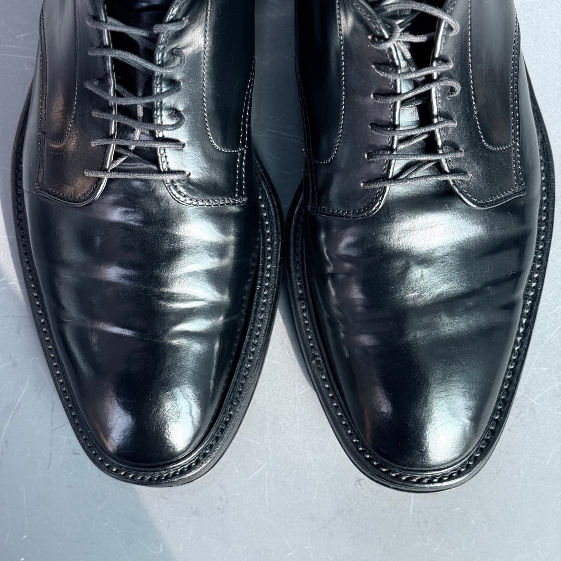 [11.5D] 알든 4315CY 블랙 코도반 플레인 토 더비 (9901) 상품이미지2