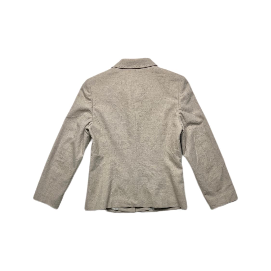 크림색 양모 자켓 상품이미지5