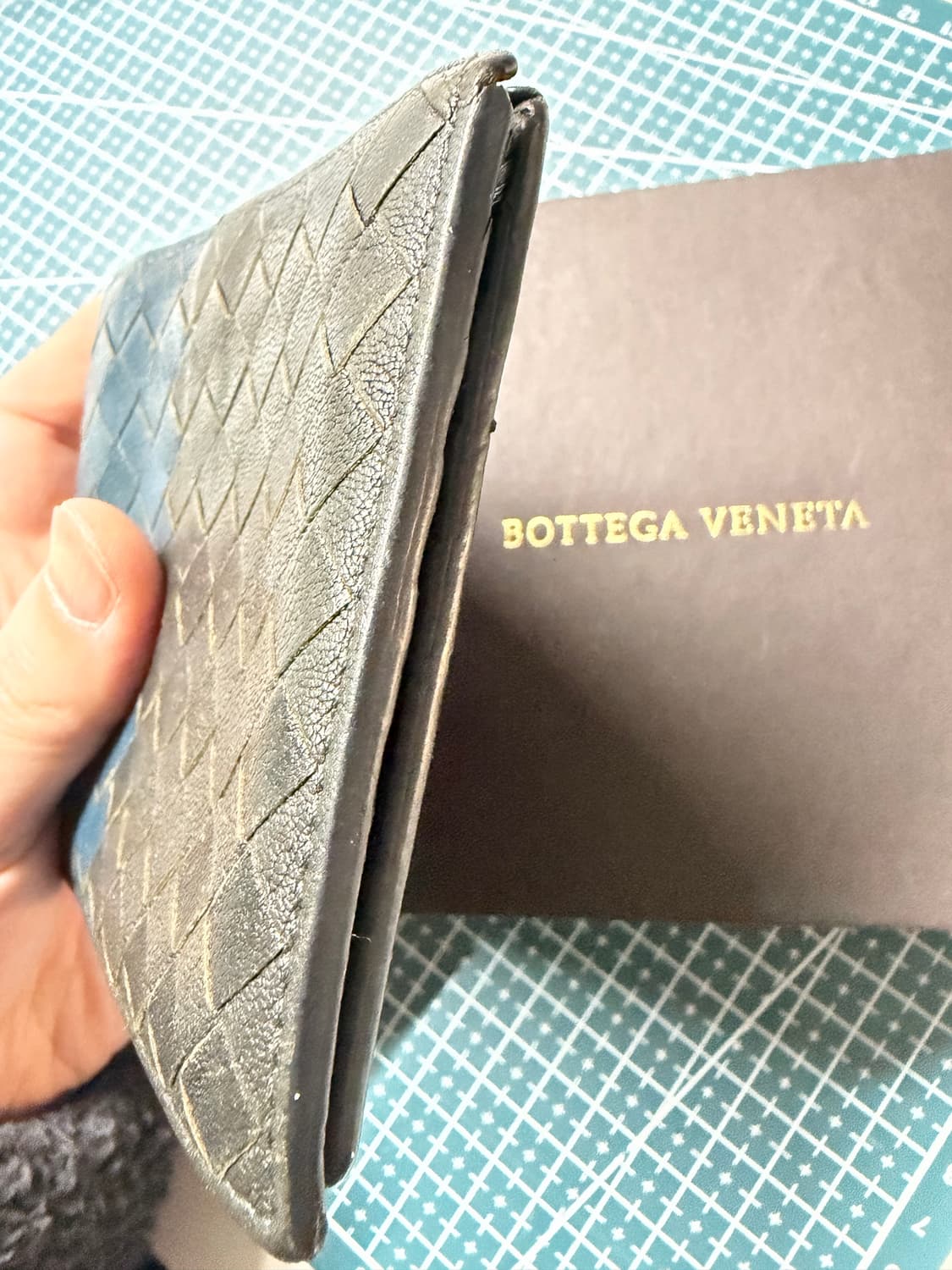 보테가베네타 인트레치아토 반지갑 / 바이컬러 / 저렴판매 상품이미지8