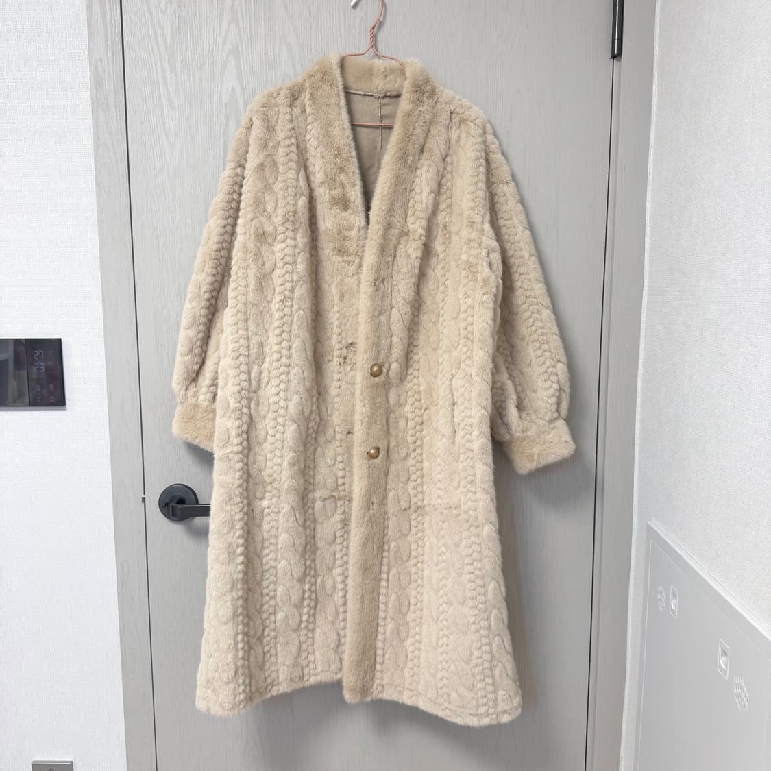 고퀄 수입의류 퍼 코트 상품이미지1