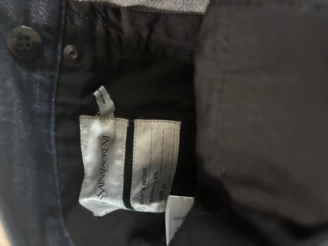 YSL 블랙나이트 스키니 2011시즌 입생로랑 44사이즈 상품이미지4