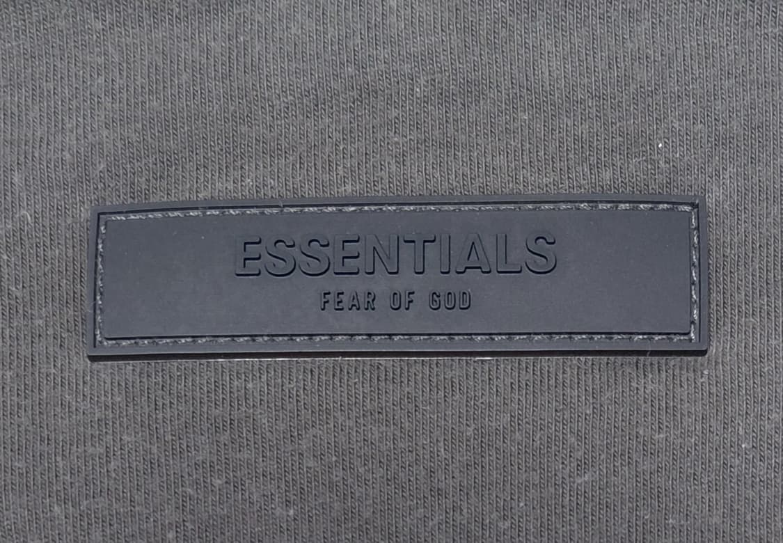 [L] 피어 오브 갓 에센셜 21SS 릴렉스드 로고 티셔츠 차콜 상품이미지9