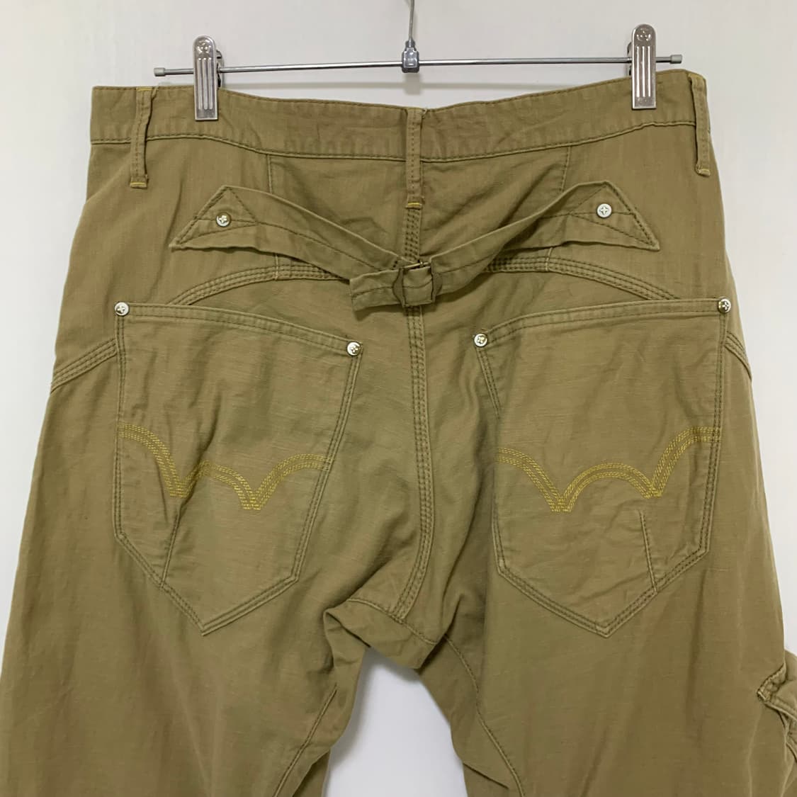 에드윈 벨트 포인트 포켓 카고 팬츠 34인치 빈티지 y2k 00s 상품이미지6