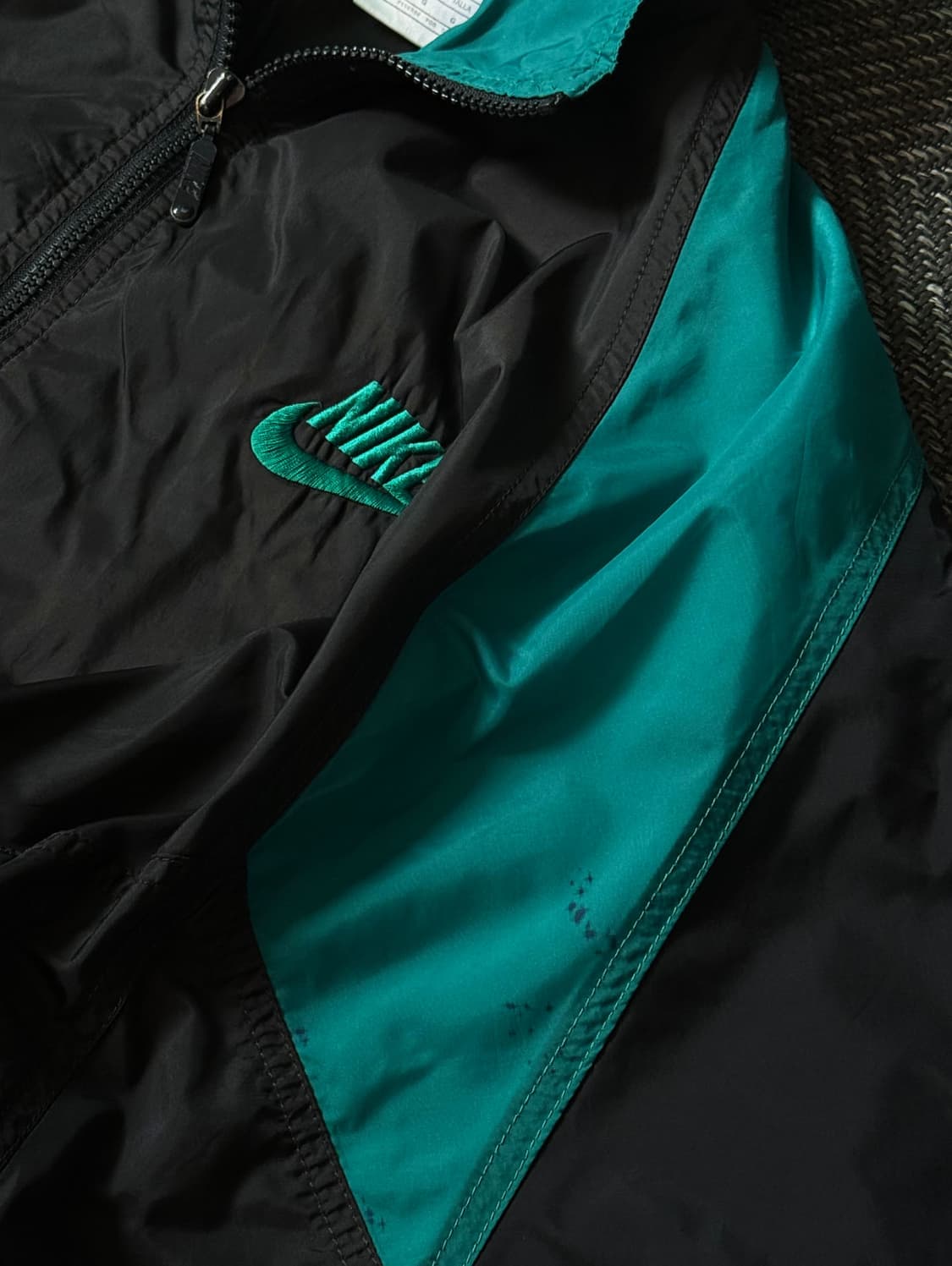 90s 나이키 올드스쿨 빅로고 바람막이 자켓 (105) 상품이미지4