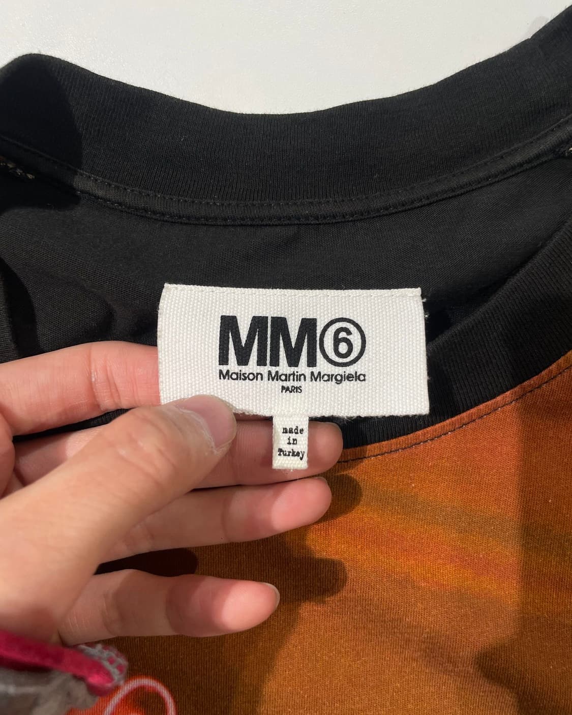mm6 메종 마르지엘라 2014 웰컴 스트릿 사인 오버 하프티 상품이미지7