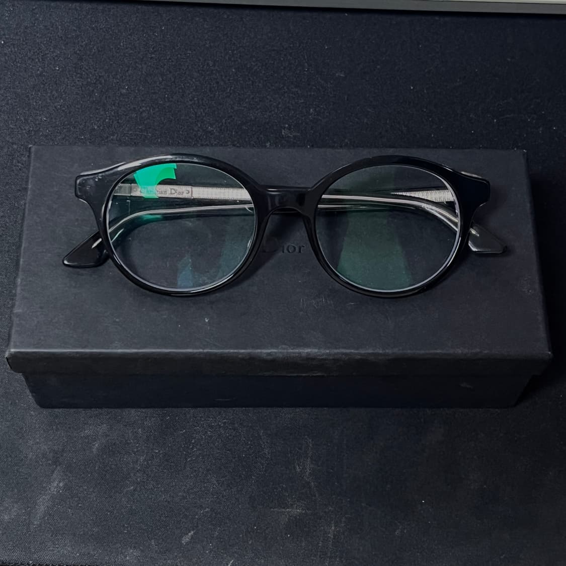 DIOR 몽테뉴 안경 블랙 (여성 사이즈) 상품이미지2