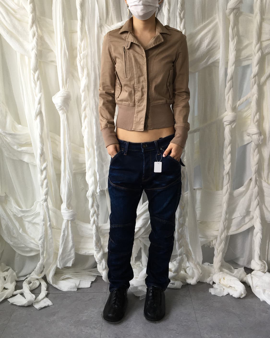Cotton bomber jacket 상품이미지1