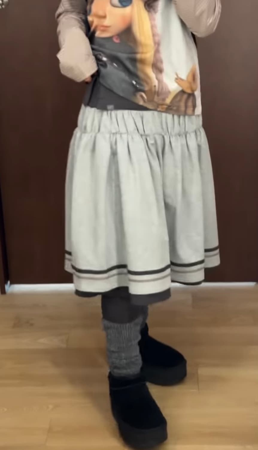 coyseio x blythe shirring skirt 상품이미지3